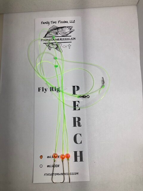 Perch Bread Rig Perch Rig - Family Time Fishing Custom Harnesses