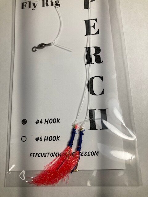 Perch Fly Rig - Family Time Fishing Custom Harnesses